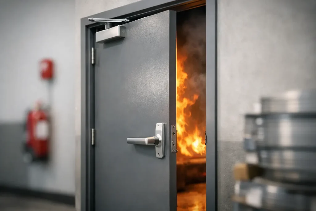 How to Choose Fire-Rated Steel Doors Properly