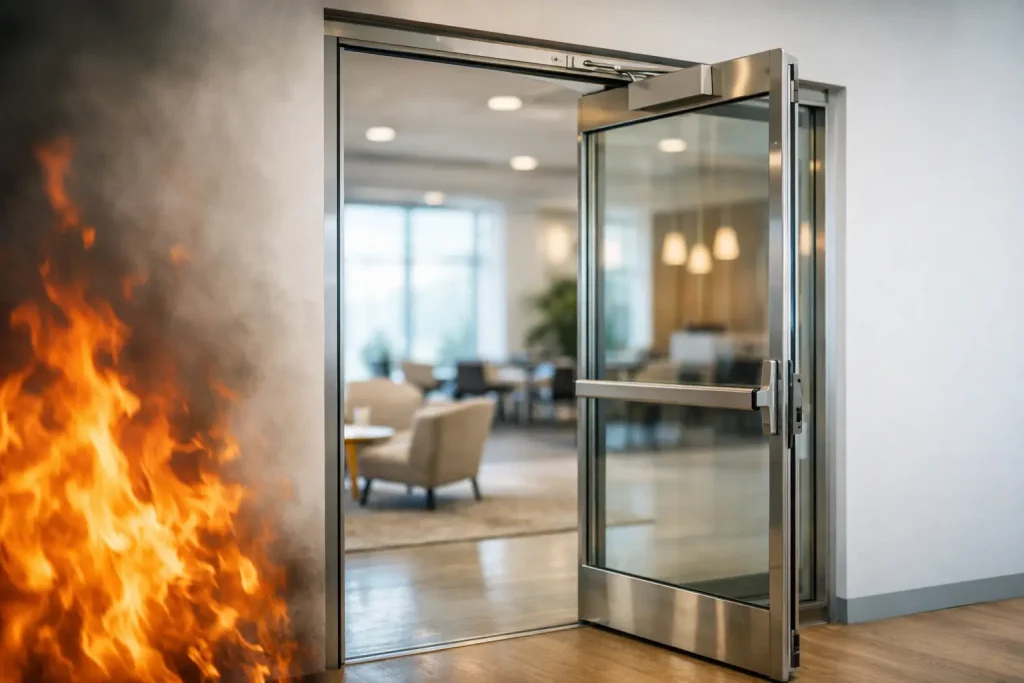 Fire Doors That Protect Without Closing Spaces