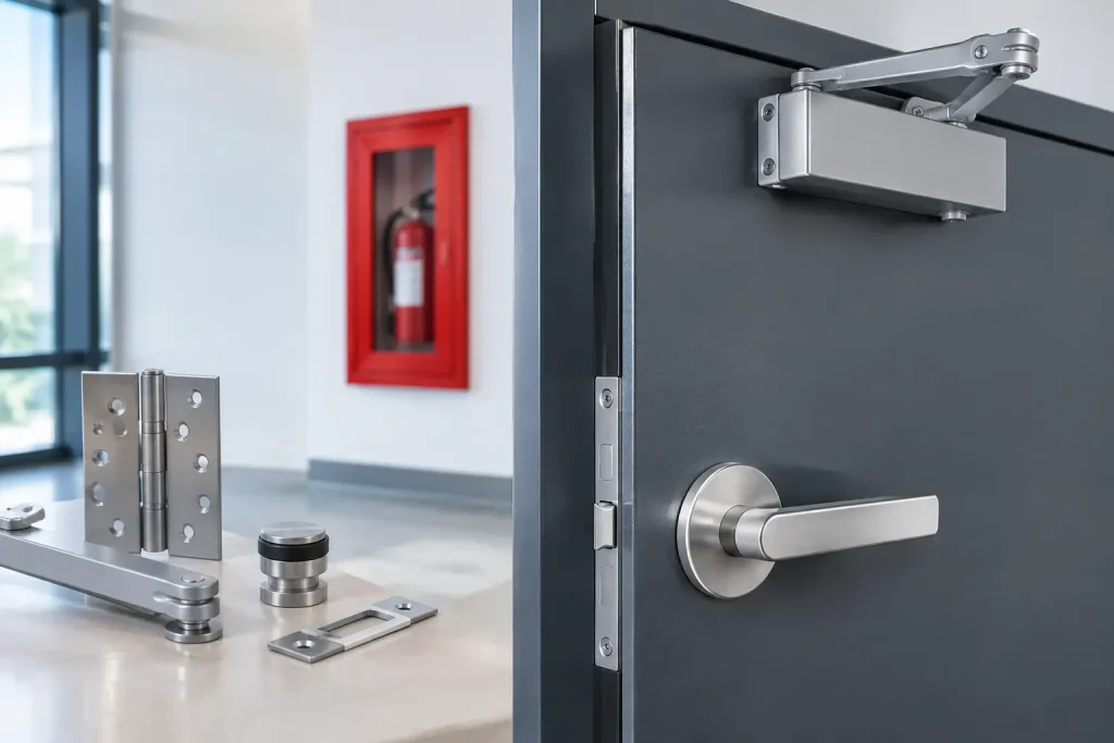 How to Coordinate Fire Hardware for Steel Doors