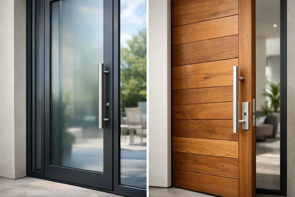 Steel Versus Timber Doors for Modern Projects