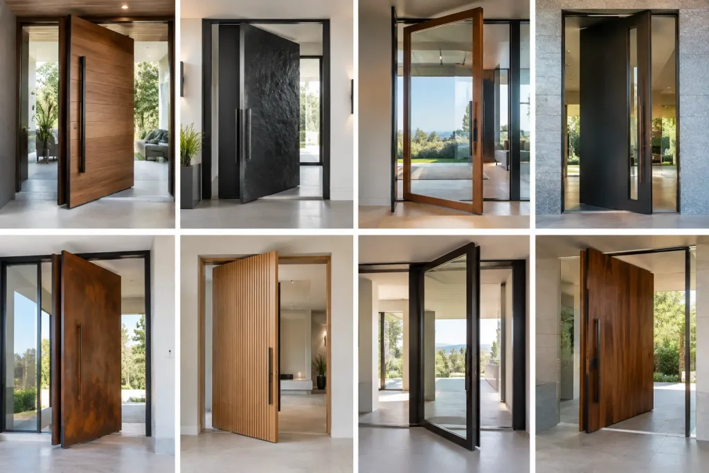 8 Top Pivot Door Designs for Modern Homes