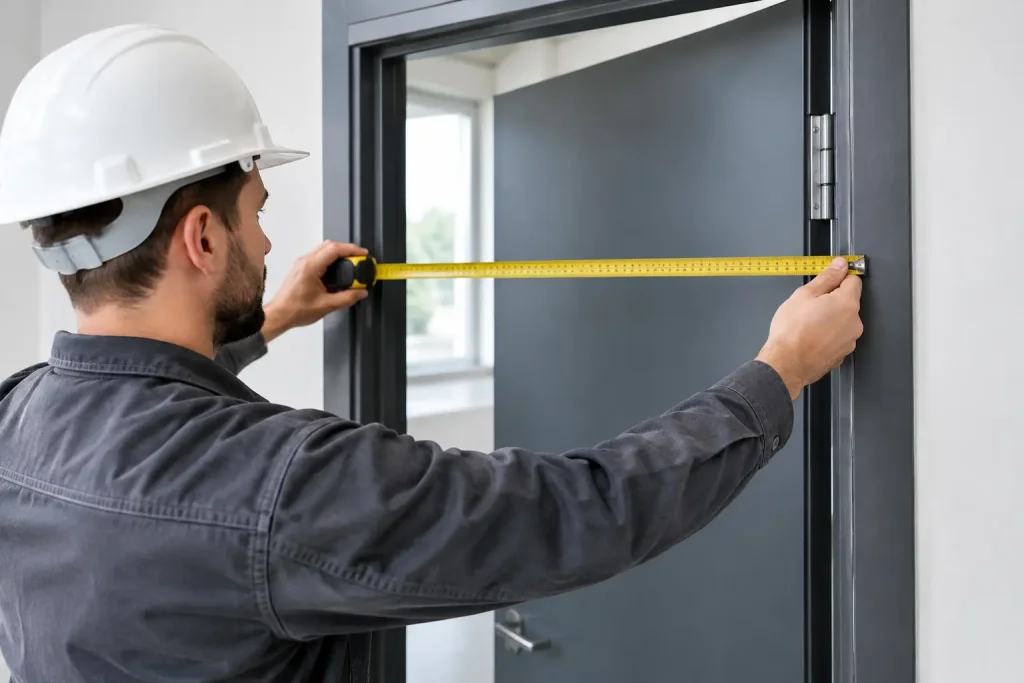 How to Measure Steel Doors for a Precise Fit